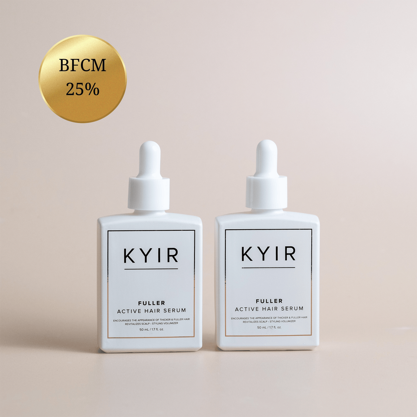 Fuller Active Hair Serum (2 Bottles - 60 Days)