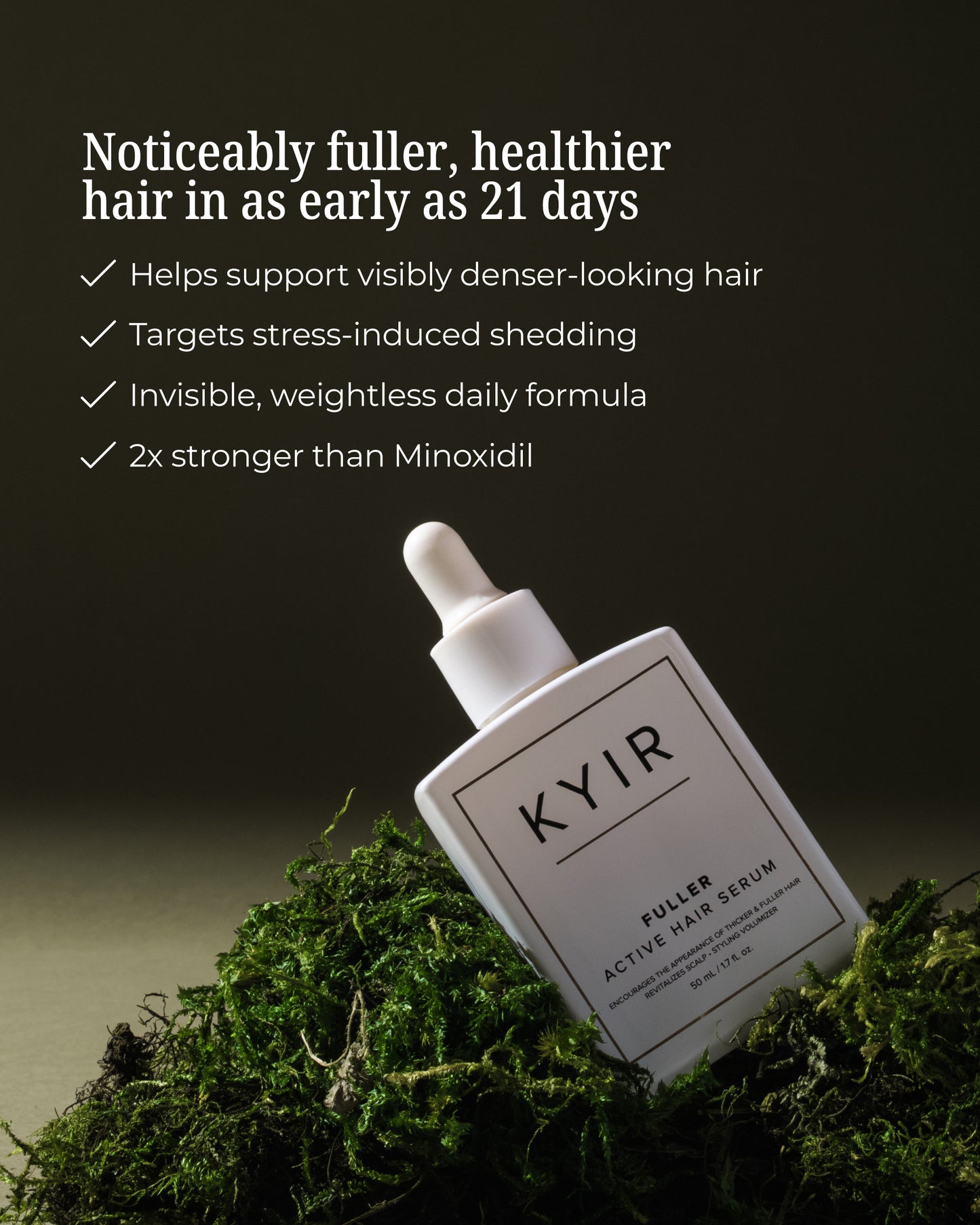 Fuller Active Hair Serum (2 Bottles - 60 Days)
