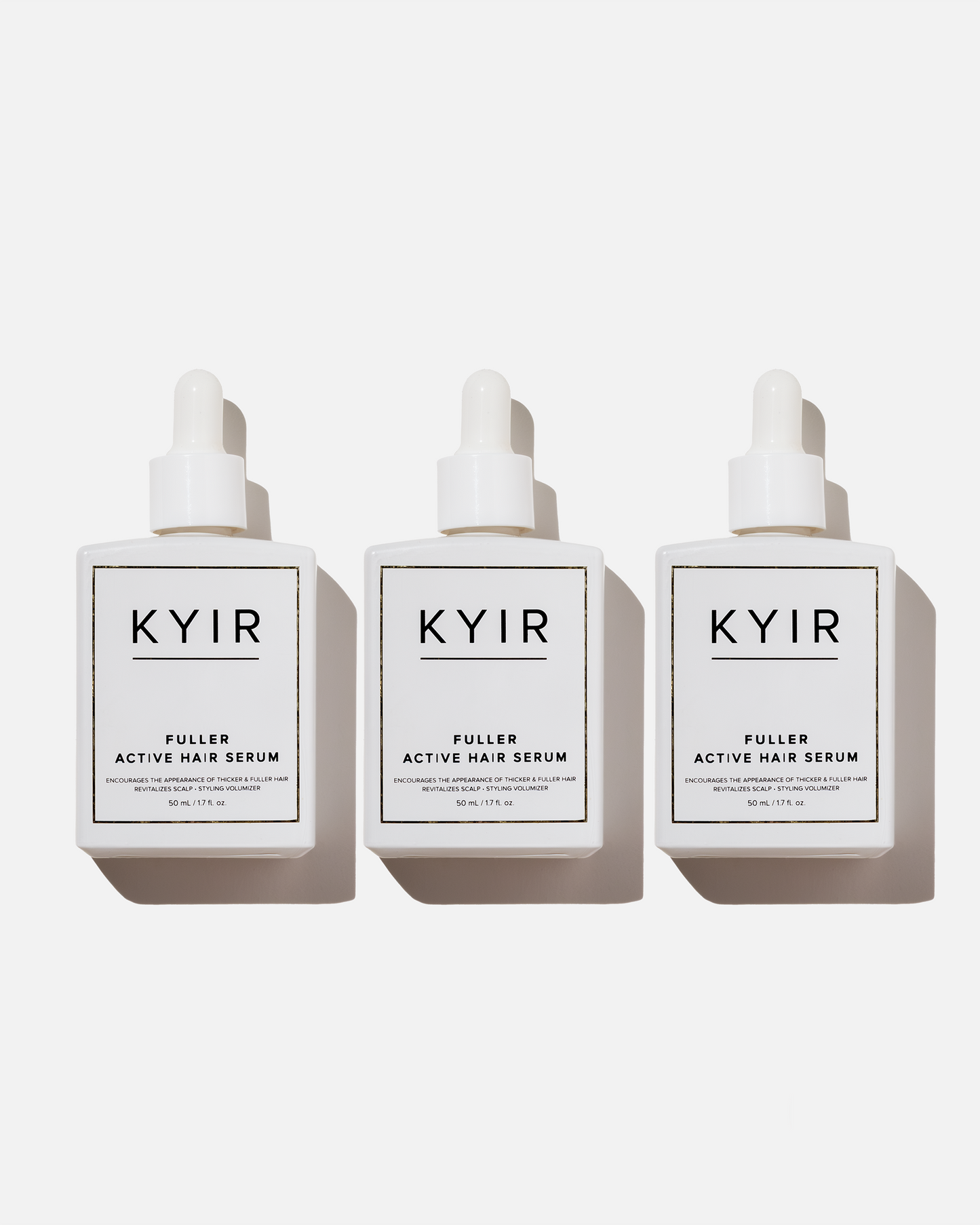 Fuller Active Hair Serum (3 Bottles - 90 Days)