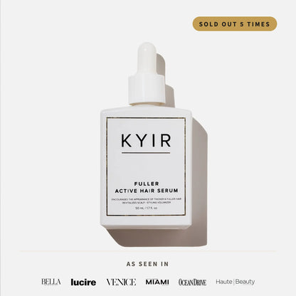 LoveKyir Fuller Active Hair Serum 50ml bottle with dropper cap